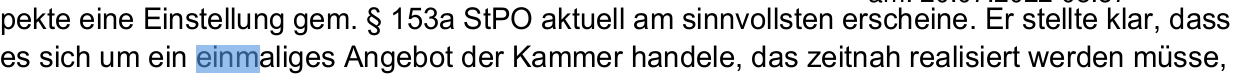 "Er stellte klar, dass es sich um ein einmaliges Angebot handele, das zeitnah realisiert werden müsse"